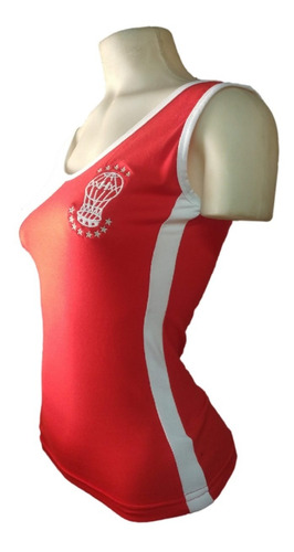 Musculosa Huracán Modal Roja Rt Globomanía