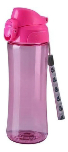 Botella Para Agua Sport Squeeze 550 Ml Libre Bpa - Coza Color Rosa