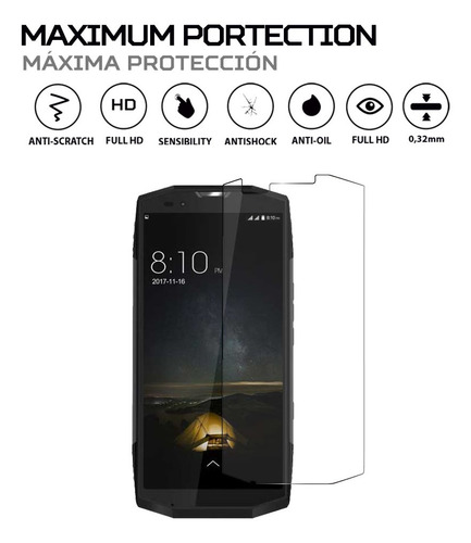 Protector Mica Pantalla Para Blackview Bv9000