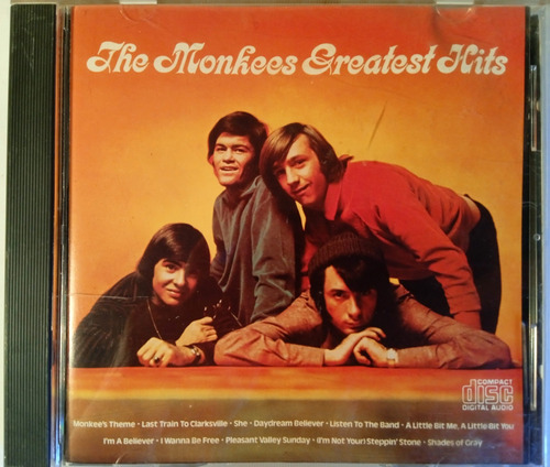 Cd The Monkees Greatest Hits 1976