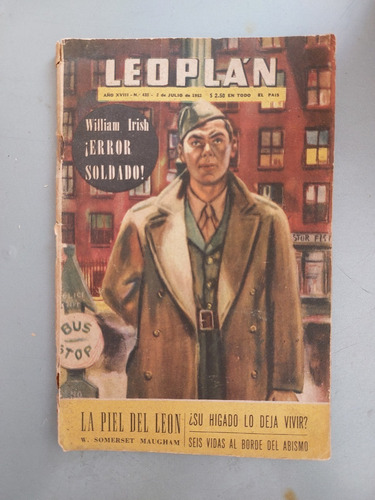 Leoplan N° 484 William Irish ¡error Soldado!