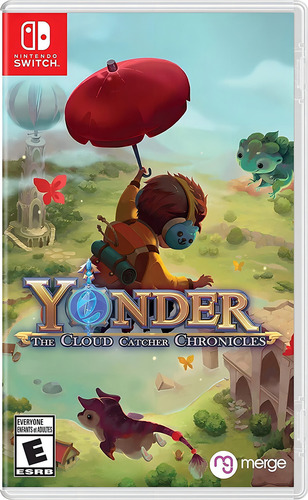 Yonder The Cloud Catcher Chronicles New Art Cover Edition Eua Nintendo Switch Físico