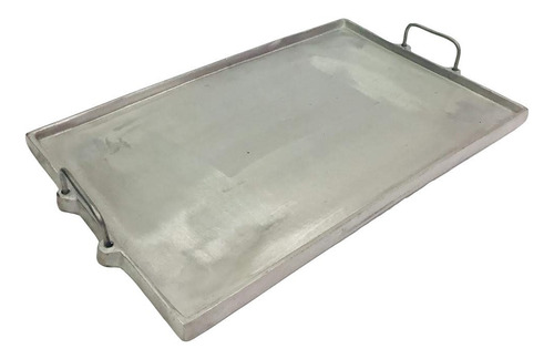 Plancha En Aluminio Fundido Con Asas En Alambrón Grue 50x33 