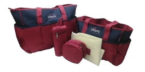 Imagem 1 de 3 de Bolsas De Maternidade Bebe 5 Em 1 C/ Trocador Porta Mamadeir