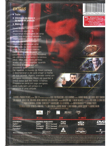 Alma Assassina Dvd Lacrado Skeet Ulrich, Kristy Swanson