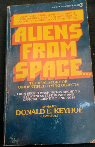Aaliens From Space Autor  Donald E. Keyhoe