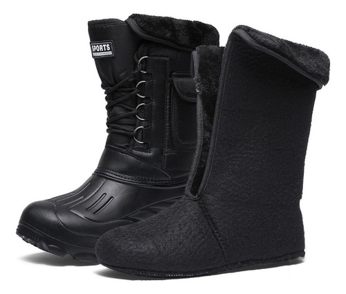 U Botas De Nieve Impermeable Pesca Protección Contra El Frío