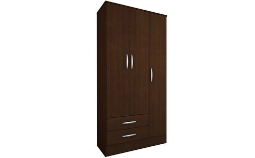 Placard Mosconi 3 Puertas 2 Cajones 1.82x47 Revestido