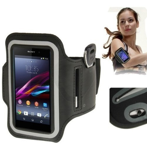 Braçadeira Para Xperia Z1 Mini Z3 Compact Armband Corrida Ru