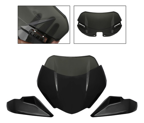 Windshield For Speed Triple 1200 Rs 2021-2022 Black