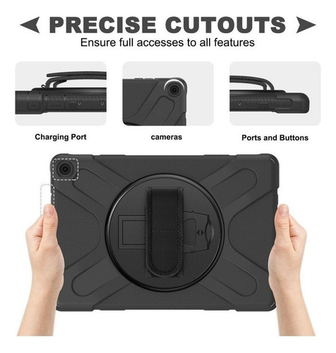 Funda Para Tablet Fire Hd 10 2021 Kftrwi 10.1 Negro