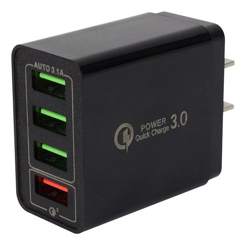 Cargador Usb Ultra Rapido  4 Puertos Jaltech  