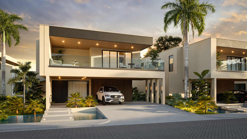 Venta De Villas Lujosa En Juan Dolio Frente Al Campo De Golf