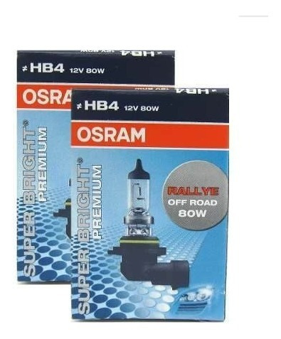 Bombillos Osram X2 Super Bright Premium Hb4 12v 80w