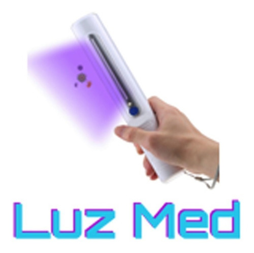 Luz Uv Portátil Sanitizante Elimina 99.9% Virus Luz Med