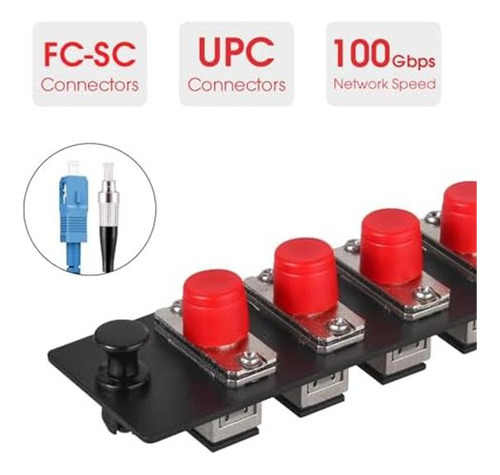 Panel De Parche De Fibra Simplex De Duogalia 6 Con Simplex 6