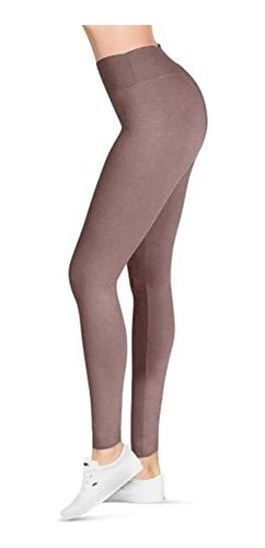 Leggings De Alta Cintura De Satina Para Mujeres - 4jxs9