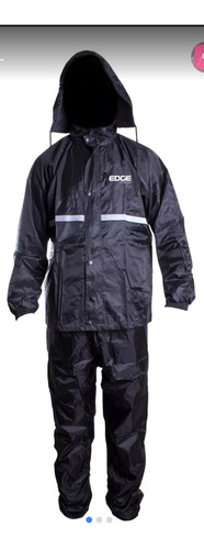 Impermeable Edge Motorizado Chaqueta Pantalon Y Bota Talla L