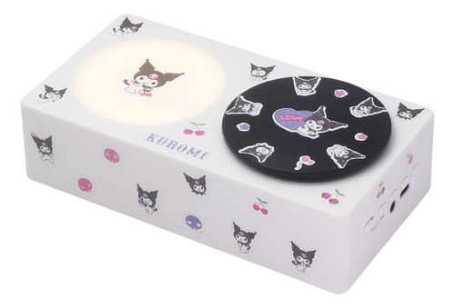 Altavoz Retro De Vinilo Sanrio Kuromi Audio Bluetooth