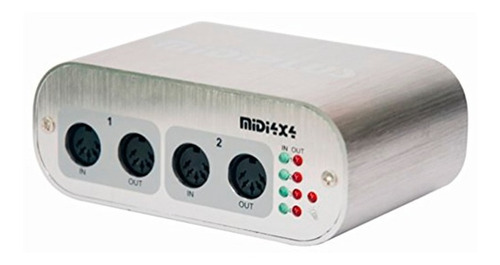 Midiplus Midi 4x4 Interfaz Midi Usb 4 In 4 Out Plug And Play