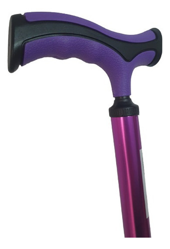 Baston Puño Aleman Anodizado Base Con Suspensión 110 Kg Color Morado
