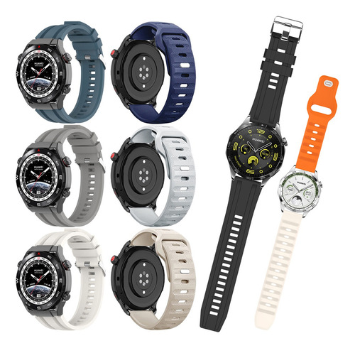 6 Correas Para Huawei Watch Gt4 Gt3 46mm Gt 4 3 2 Pro / 22mm