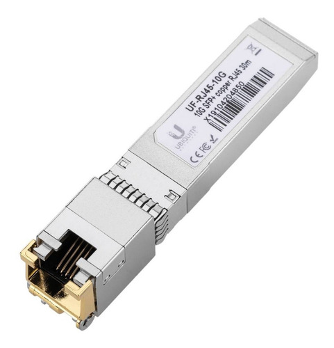 Modulo Sfp Ubiquiti Uf-rj45-10g Ethernet Rj45 10 Gbps