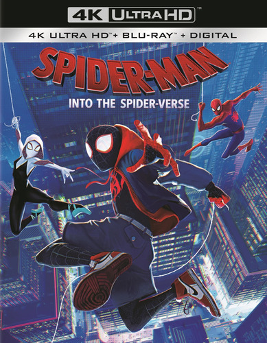 Spiderman Un Nuevo Universo Pelicula 4k Uhd + Blu-ray