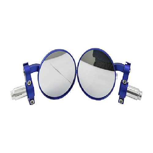 Espejo Universal (azul) Para Moto