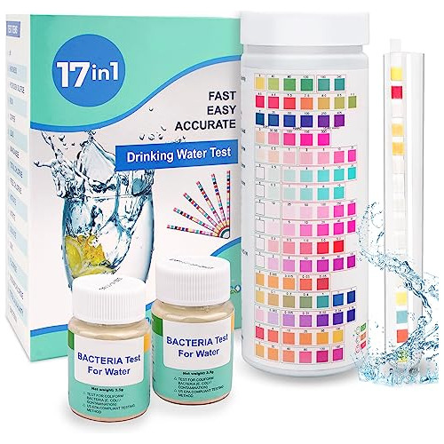 17 In 1 Water Testing Kits For Drinking Water 100 Strip...