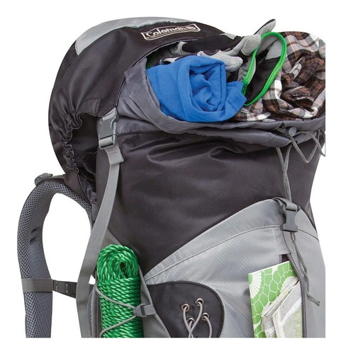 Imagen 6 de 8 de Mochila Coleman Tolima 60l Black 70x38x21
