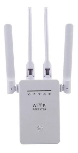 Amplificador Wifi Repetidor Extensor 4 Antenas 300mpbs Red