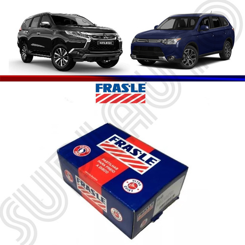 Pastilha De Freio Traseira - Pajero Full - Pd632 - Fras-le