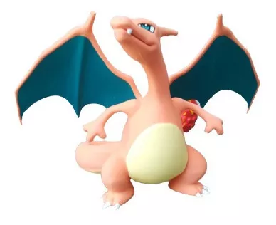 Boneco Mega Charizard articulado Miniatura 7 cm Pokemon