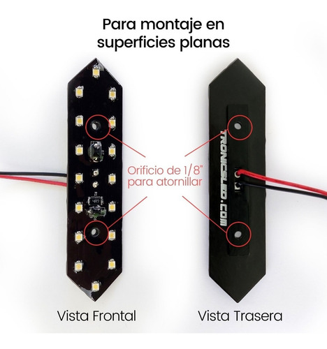 Digito Led Blanco Smd 7 Segmentos 9 1/4'' Gasolinera Reloj
