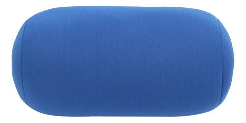 Almohada Cilíndrica Con Rollo #1 Azul 35x16cm #1 Azul
