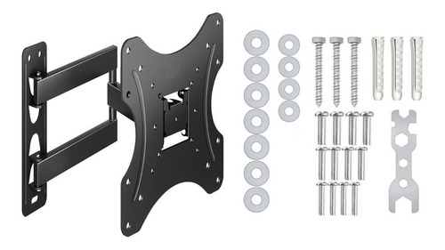Soporte Base Pared Móvil Con Giro Para Tv De 27 32 37 42 43