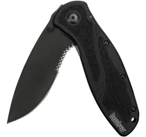 Comprar Cuchillo Navaja Plegable Kershaw Acero 14c28n Negro Dentado