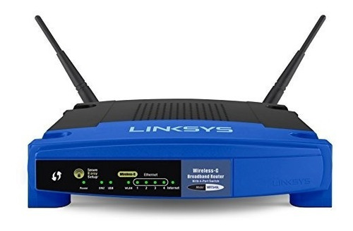 Enrutador De Banda Ancha Wi-fi Wireless G De Linksys Wrt54gl