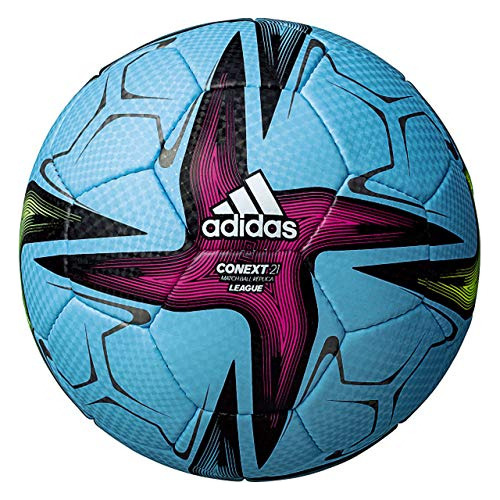 adidas Af534sk Connect 21 Soccer Ball, League 5, Light Blue