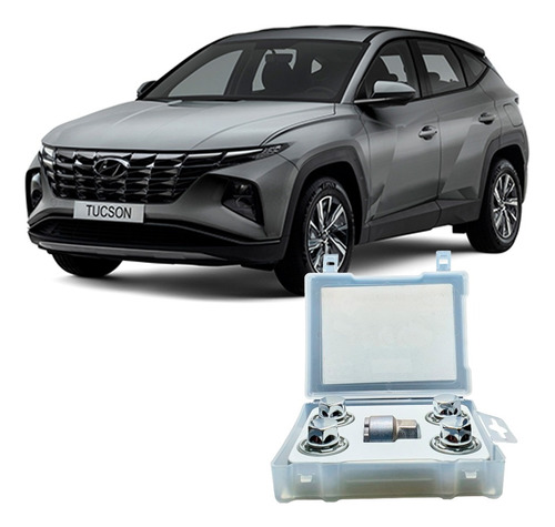 4 Pernos Seguridad Galaxilock Hyundai Tucson Limited