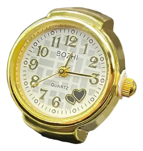 Anillo Reloj Para Mujer Con Diseño