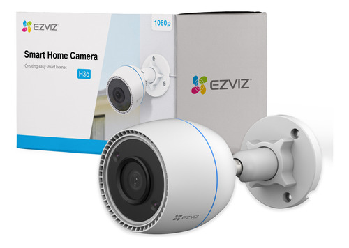 Cámara Seguridad Ezviz Ip Wifi Exterior Bullet 1080p + 32gb