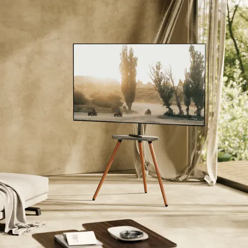 comprar Suporte Pedestal Tripé Cavalete Studio Tv De 32 A 65 Vextv3