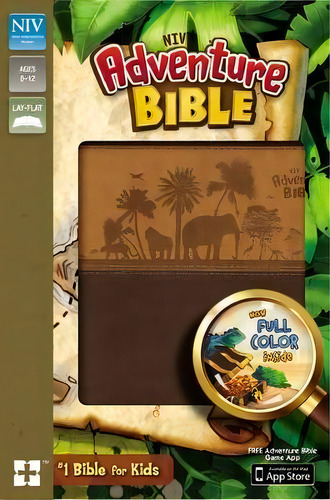 Niv, Adventure Bible, Leathersoft, Brown, Full Color, De Lawrence O. Richards. Editorial Zondervan En Inglés