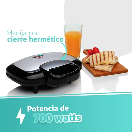 Tostadora Liliana Sandwichera Mastertost 2 Sand 770w As990