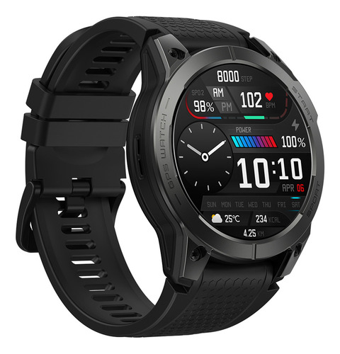- Reloj Deportivo Con Pulsera Inteligente Zeblaze Stratos 3