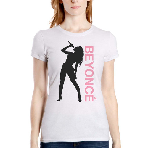 Beyonce Silueta Playera Hombre Mujer