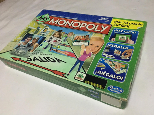 Juego De Mesa My Monopoly De Hasbro / Raro
