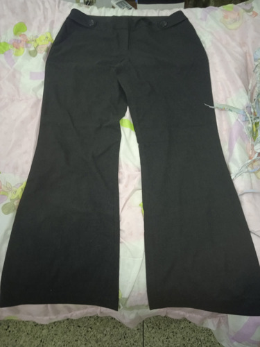 Pantalón De Vestir Gris Oscuro Talla 12